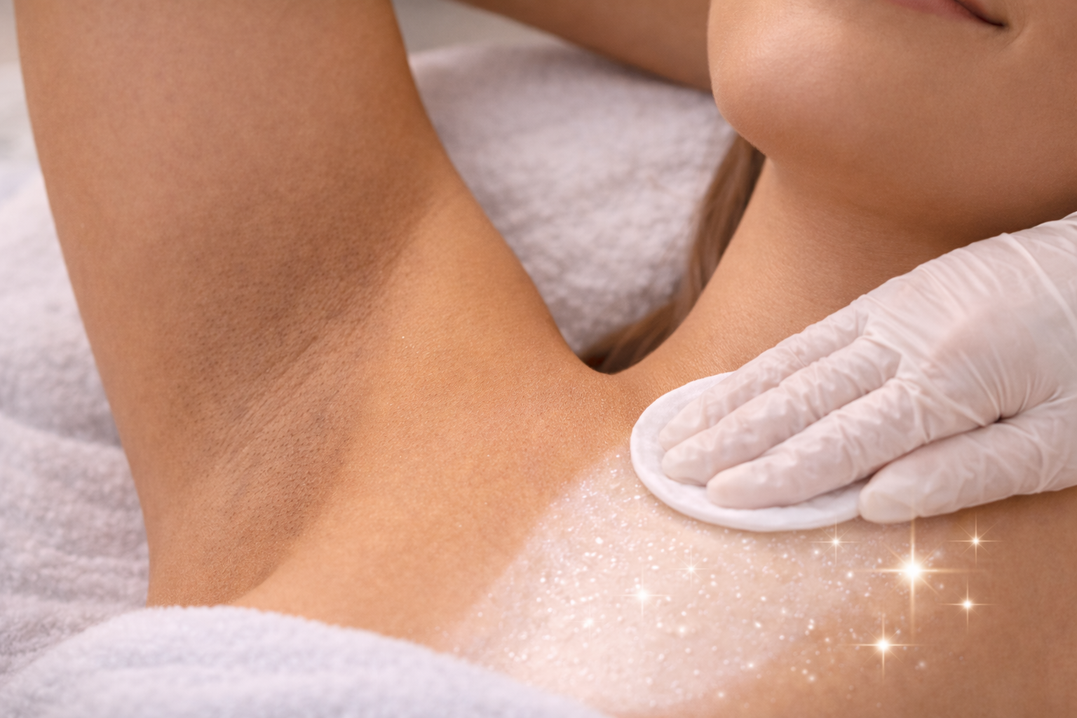 Intimate whitening treatment